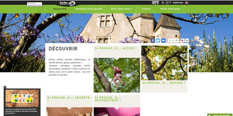 Site internet de Sarthe Développement 