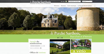 Site internet du Perche Sarthois